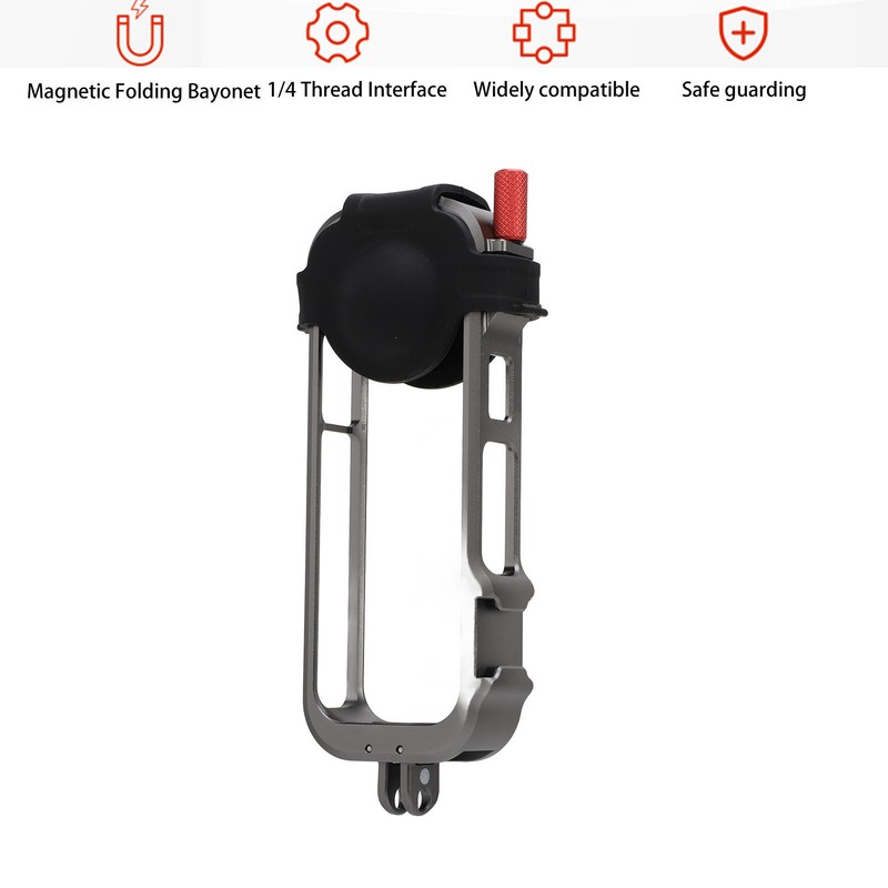 Aluminum Frame Cage for X4 Professional Protective Case with Silicone