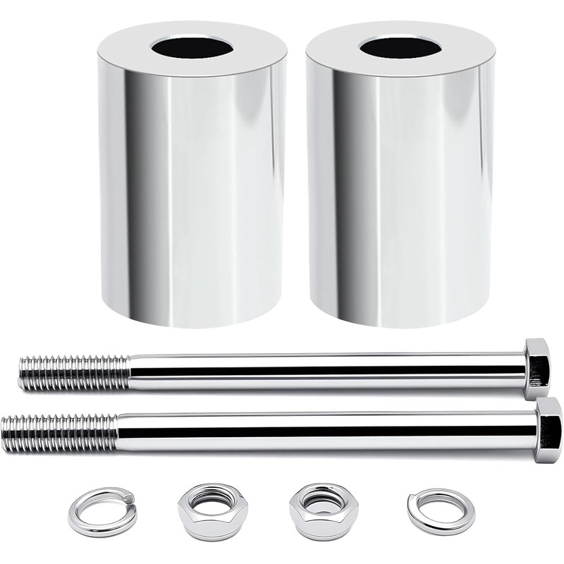 VPZMT 2'' Rise Handlebar Risers Extension 1-1/4'' Handlebars Spacers for