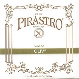 Pirastro Oliv 4/4 Violin Set - Medium Gauge with Loop End E
