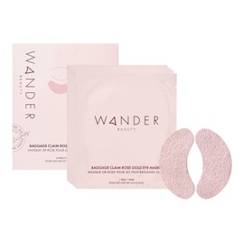 Wander Beauty - Baggage Claim Rose Gold Eye Masks - Limited Edition