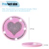 2PCS Bling Car Cup Holder Insert Coasters- 2.75 Inch Non-Slip