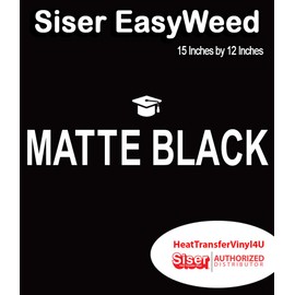 Siser EasyWeed Iron On Heat Transfer Vinyl 15 Inches x 12 Inches Sheet (Pale Blue) Compatible with Siser Romeo/Juliet & Other Professional or Craft Cutters - Layerable - CPSIA Certified