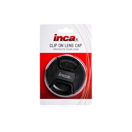 Inca Clip On Lens Cap 67 mm Secure; Protect Inca Clip on Lens Cap 67mm, Black (504267)