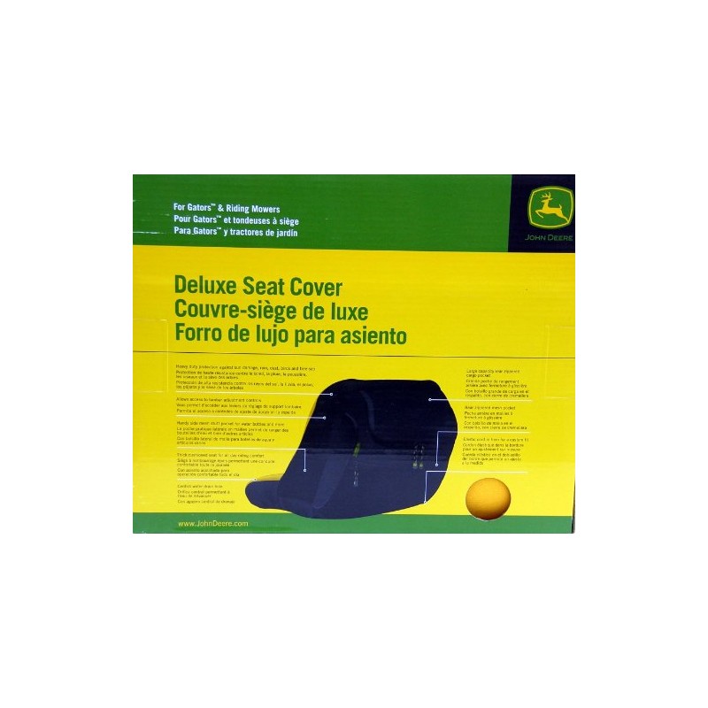 John Deere Original Deluxe Seat Cover (Medium) - for Gators