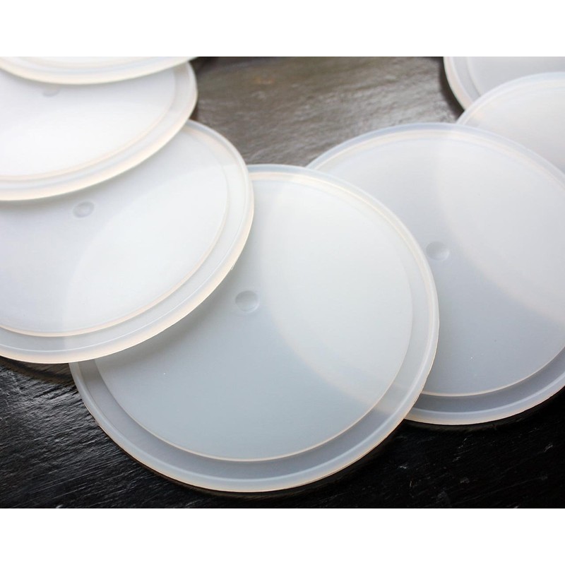Leak Proof Platinum Silicone Sealing Lid Inserts/Liners for Mason Jars