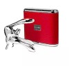 Metrokane VIP Edition Leather-Bound Rabbit Corkscrew - Red - 6095
