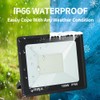 JRBFA 2 Pack 100W LED Flood Lights Outdoor, 10000lm LED