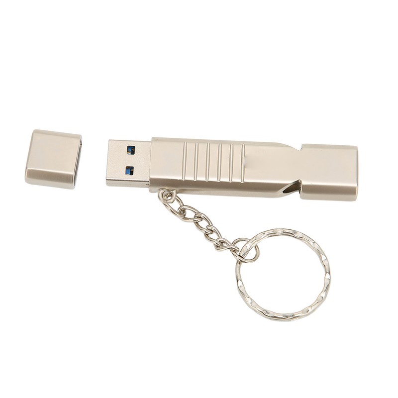 Whistle Flash Drive SOS Outdoor Waterproof USB3.0 120dB Sound Multifunction