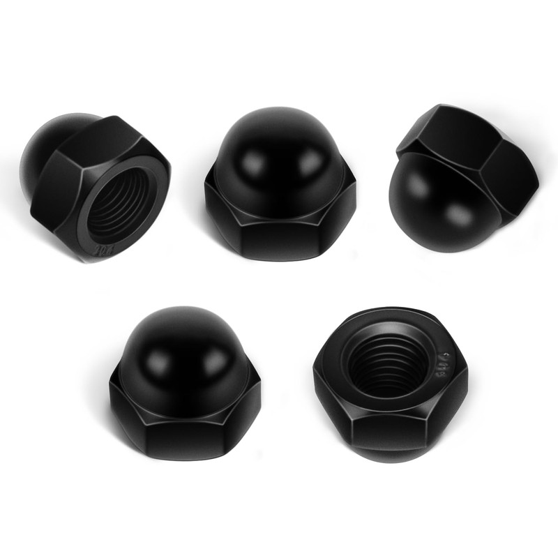 Mellewell 3/8-16 Hex Head Acorn Cap Nuts, 304 Stainless Steel