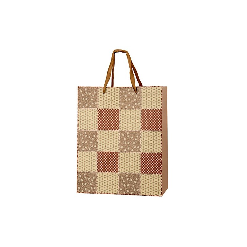 SumacLife Multi-Purpose Celebration Design Gift Bag, Honeycomb, Medium