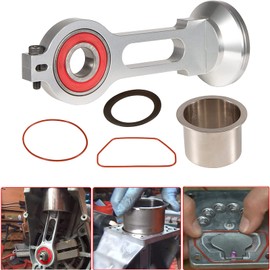 YMT KK-4835 Compressor Piston Kit - Connecting Rod Replacement Kit Perfectly Suitable for Craftsman Devildiss Dewalt Porter Cable Oil Free Air Compressor Pump, Comparable to KK-4835 KK-5081 A02743