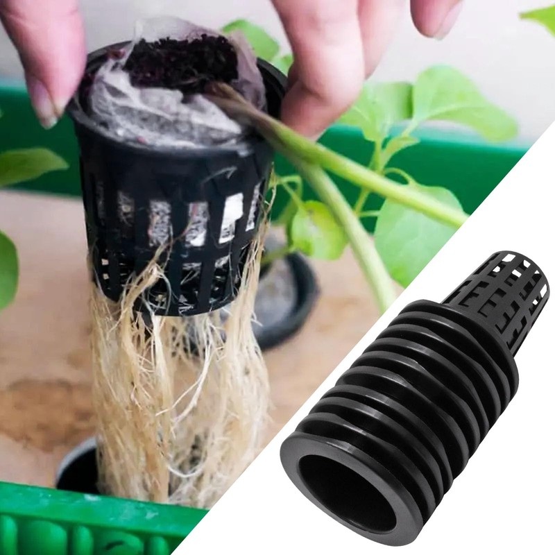 BENLIUDH 2.75inch Garden Plastic Slotted Mesh Net Cups Pots, Round