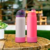 Alwenid 2PCS Silicone Water Bottle Boot for Owala 32 Oz,