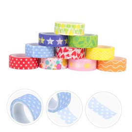 Tofficu 40rolls Christmas Themed Washi Tapes for Crafting Scrapbooking and Wrapping Versatile Decorative Tapes Fun Christmas Patterns for All Ages