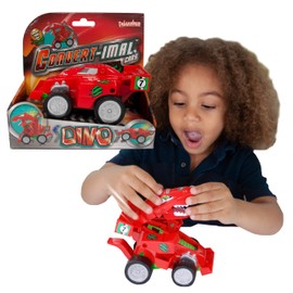 Convertimal Cars - Dinosaur from Deluxebase. Transformer Toy Cars and Robot Racer for Kids. A cool jurassic toy that is the #1 transforming car dinosaur toy for boys and girls