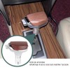 muge racing Gear Shift Knob, PU Leather Metal Automatic Car