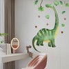 Lotusamber Large Dinosaur Wall Decals for Boys Bedroom Dino Footprint