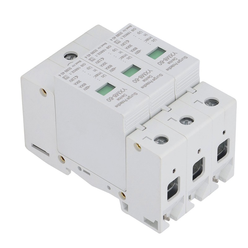 3P Surge Protective Device Flame Retardant PC Material Voltage Protection