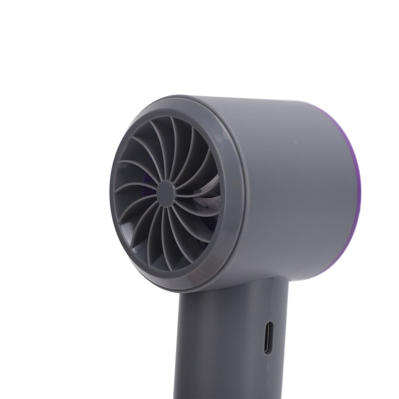 Portable Handheld Turbo Fan USB Rechargeable 14000RPM 100 Speed Quiet