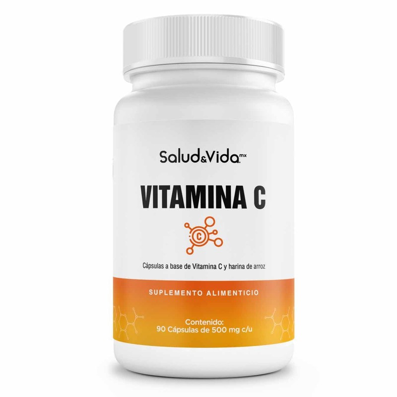 Vitamina C - 90 Cápsulas - S&v