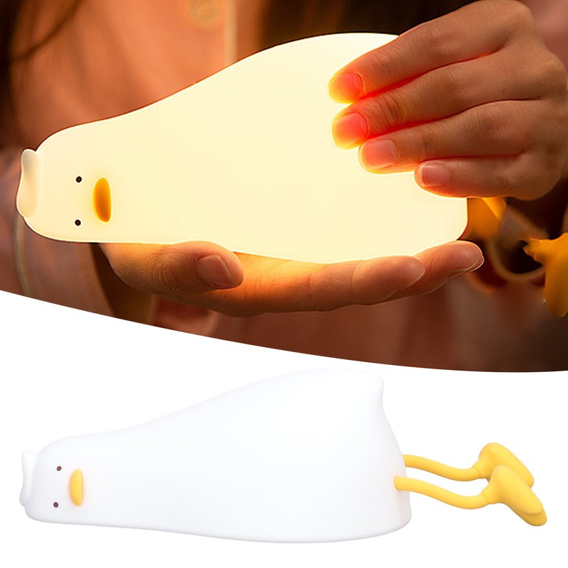 Duck Night Light for Kids 5V USB Charging 3 Levels