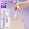3PCS 2-in-1 Cuticle Oil Pusher Pen, Ceramic Cuticle Pusher &