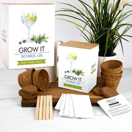 Gift Republic GR200055 Botanical Gin Grow It, Juniper Berry