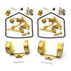 Deluxe Carburetor Rebuild Kit With Floats - Fits Honda CB350