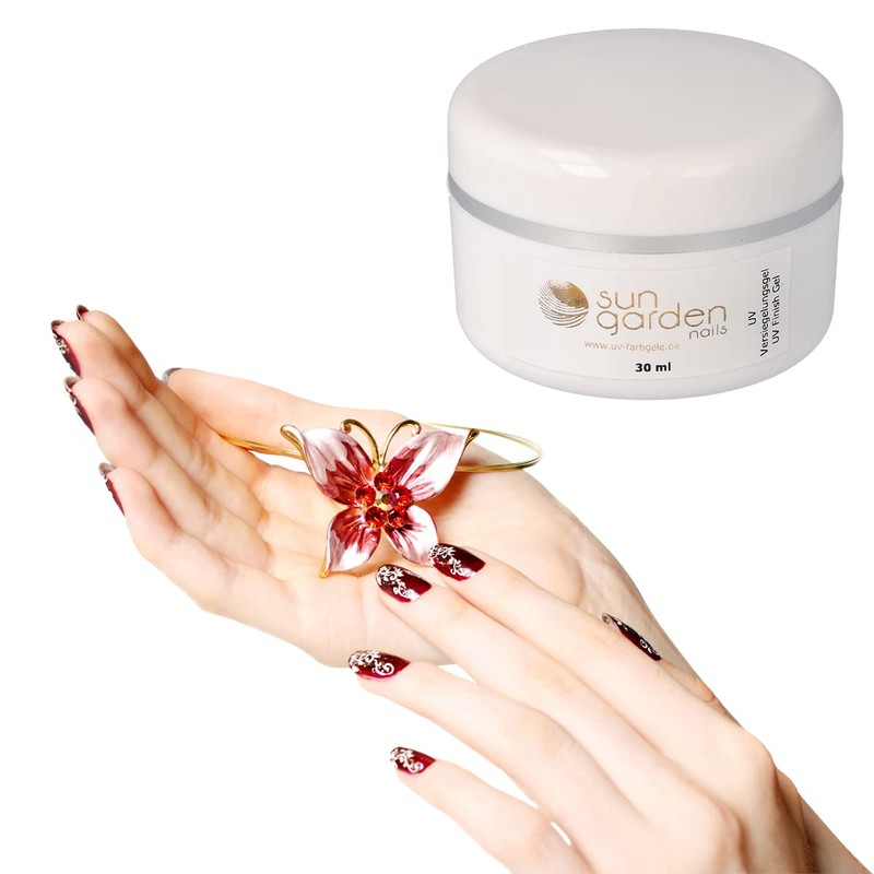 UV Classic Versiegelungsgel Klar 4 x 30ml - UV Finishgel