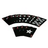 USMC Black & Silver Foil Metallic Marine Corps Playing Cards