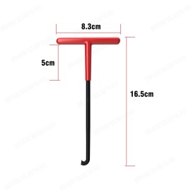 SHENKENUO T-handle Style Spring Hook Puller Exhaust Stand Tool Motorcycle Motorbike