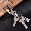 2 Pack Car Key Chain Bottle Opener Keychain for Men