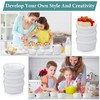 Xinnun 24 Pcs 4 oz Ramekins Creme Brulee Dishes Oven