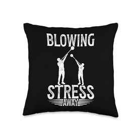 Glass Blowing Kit for Beginners & Clothing Starter Kit Lampwork Beads Glassblowing Throw Pillow, 16x16, Multicolor