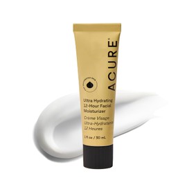 Acure | Crema facial hidratante por 12 horas | Desestresa y desinflama con antioxidantes y adaptógenos, 30 ml