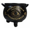Large Wicca Witchcraft Black Magic Spirit Board Evil Eye Cauldron