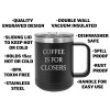 Rogue River Tactical Black Funny Salesman Coffee Is For Closers