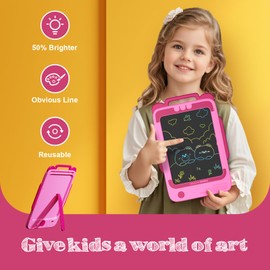 LAZUBDSLQ LCD Writing Tablet for Kids, 8.5 Inch Toddler Doodle Board,Gift for 3-8 Years Old Boy and Girl