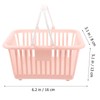 Alipis 3pcs Small Fruit Basket Strawberry Cherry Basket Plastic Handle