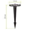 Bosea Path Lights, Bollard Lights, 50 cm, for E27, Stainless