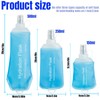 GYGYL 250 ml Soft Flask Running Water Bottles, TPU Collapsible