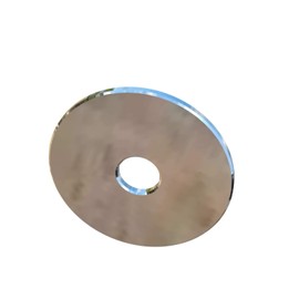 Allied Titanium 0001671, (Pack of 6) 5/16 Inch Fender Washer 0.078 Thick X 1-1/2 Inch Outside Diameter, Grade 2 (CP)