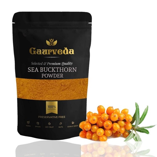  Sea Buckthorn Berries Powder | 100 Gram/3.5 Oz |