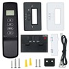 DEEKOOLGas Fireplace Remote Control Kit for Millivolt Gas Valve Fireplaces