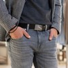Riemen & Co DTCH.FIT Virgil Leather Belt with Automatic Plate