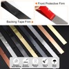 HARFINGTON 39.4ft x 1.58" Wall Trim Peel and Stick Molding
