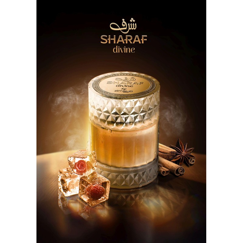 zimaya Sharaf Divine Unisex Extrait De Parfum, 3.4 Fl. Oz