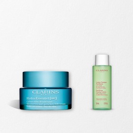 Clarins (현대백화점)클라랑스 하이드라 에센셜 수분크림 50ml 세트 (+디럭스 1종) Hyundai Department Store Clarins Hydra Essential Moisture Cream 50ml Set (+Deluxe 1 Type)