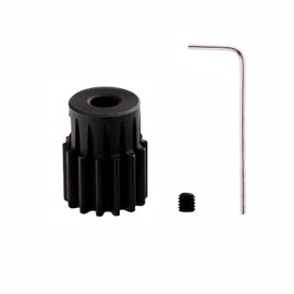 Mesimsple 16027 Pinion Gear 14T 45# Steel for 1/16 MJX Hyper Go 16208 16209 16210 H16 SCY16101 16102 16303 16106 16101PRO 16102PRO 16103 Upgrades Part