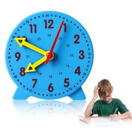 NHPY 1 Item Children's Learning Watch, Time Learning Watch, Learning Time, Educational Game Clock, Time Teaching and Demonstration Clock Model, Learning Resources for Children in Early Education